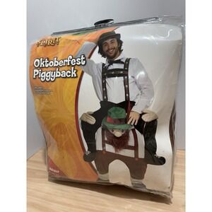 Spirit Halloween Oktoberfest Piggyback Costume Stuffed Legs Ride-Along One Size